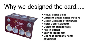 Business Card Ring Sizer (800 Cards)